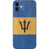 Barbados Flag Distressed iPhone 12 Mini Skin