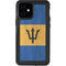 Barbados Flag Distressed iPhone 12 Mini Waterproof Case