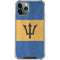 Barbados Flag Distressed iPhone 12 Pro Clear Case