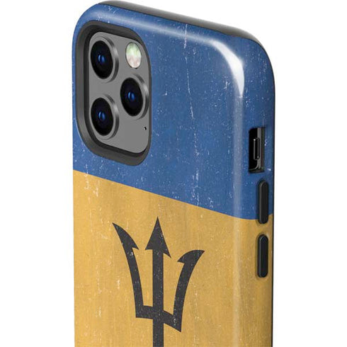 Barbados Flag Distressed iPhone 12 Pro Max Impact Case