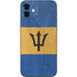 Barbados Flag Distressed iPhone 12 Skin