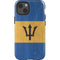 Barbados Flag Distressed iPhone 14 Impact Case