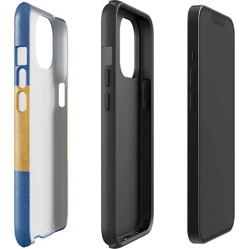 Barbados Flag Distressed iPhone 14 Impact Case