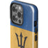 Barbados Flag Distressed iPhone 14 Pro Impact Case