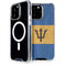 Barbados Flag Distressed iPhone 14 Pro Max MagSafe Case