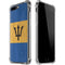 Barbados Flag Distressed iPhone 7/8 Plus Clear Case
