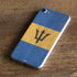 Barbados Flag Distressed iPhone 7 Skin