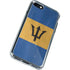 Barbados Flag Distressed iPhone SE (2nd & 3rd Gen) Clear Case