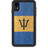Barbados Flag Distressed iPhone XR Waterproof Case