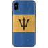 Barbados Flag Distressed iPhone XS Skin