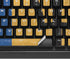 Barbados Flag Distressed K95 RGB PLATINUM Mechanical Gaming Keyboard Skin