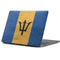 Barbados Flag Distressed Apple MacBook Pro 13-inch Skin