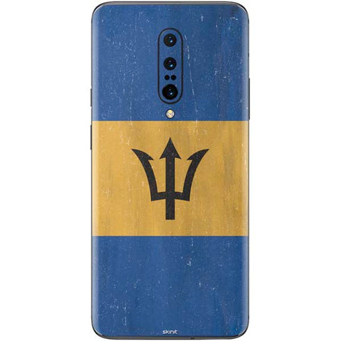 Barbados Flag Distressed OnePlus 7 Pro Skin