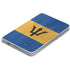Barbados Flag Distressed Surface Duo Skin