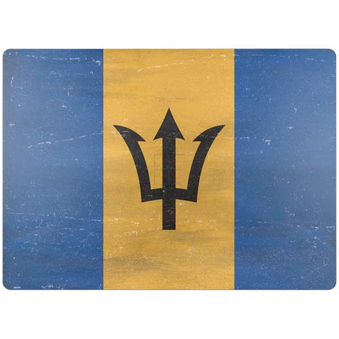 Barbados Flag Distressed Surface Laptop 4 15in Skin
