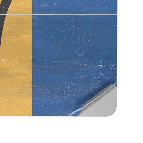 Barbados Flag Distressed Surface Laptop Studio Skin