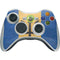 Barbados Flag Distressed Xbox 360 Wireless Controller Skin