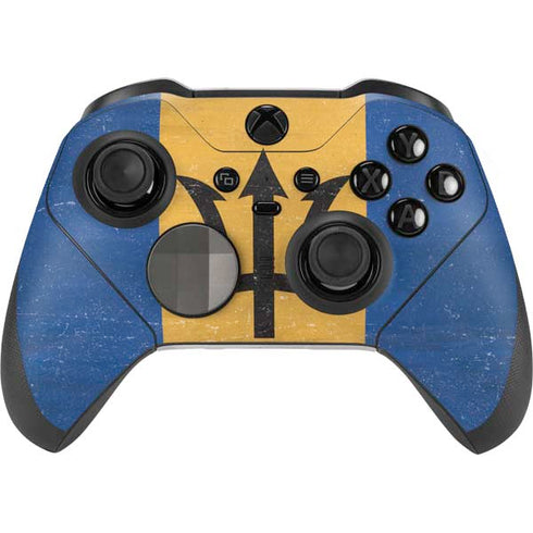 Barbados Flag Distressed Xbox Elite Wireless Controller Series 2 Skin