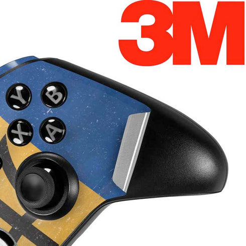 Barbados Flag Distressed Xbox One Elite Controller Skin