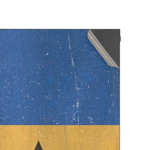 Barbados Flag Distressed Xbox Series X Console Skin