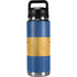 Barbados Flag Distressed YETI Rambler 26oz Bottle Skin