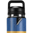 Barbados Flag Distressed YETI Rambler 26oz Bottle Skin