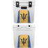 Barbados Flag Distressed YETI Roadie 24 Hard Cooler Skin