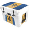 Barbados Flag Distressed YETI Tundra 35 Hard Cooler Skin