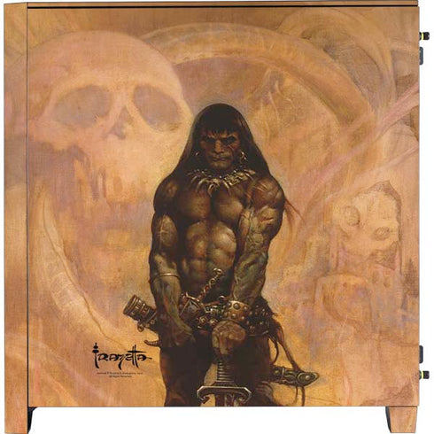 Frazetta Barbarian Corsair 4000D Tempered Glass Mid-Tower ATX Case Skin