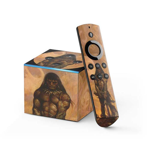 Frazetta Barbarian Fire TV Cube Skin