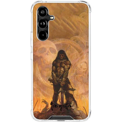 Barbarian by Frazetta Galaxy A54 5G Clear Case