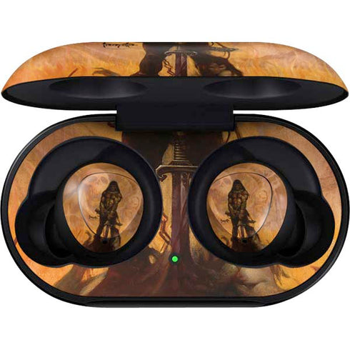 Frazetta Barbarian Galaxy Buds Skin