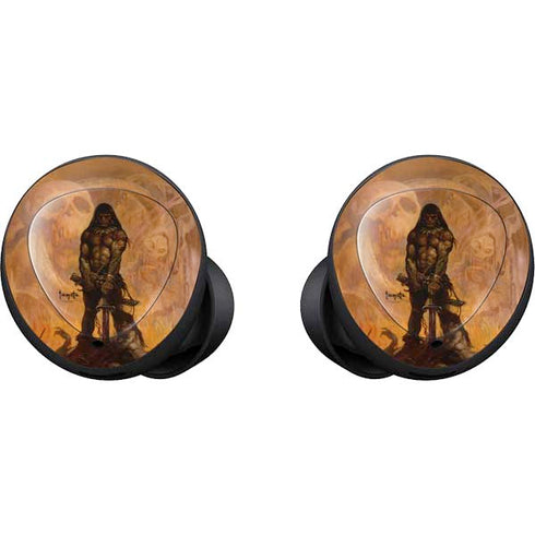 Frazetta Barbarian Galaxy Buds Skin