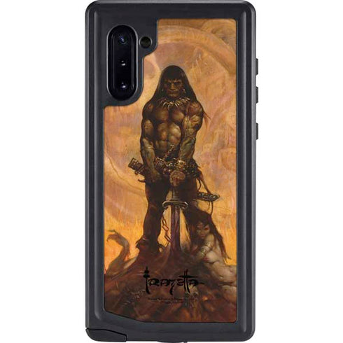 Frazetta Barbarian Galaxy Note 10 Waterproof Case
