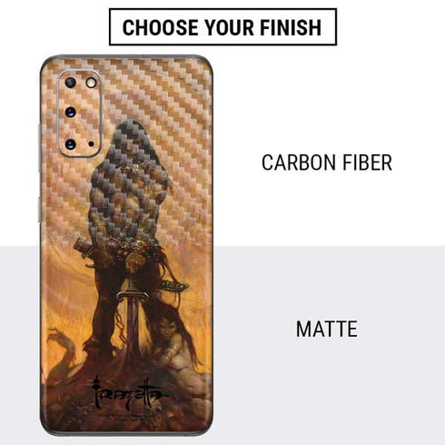 Frazetta Barbarian Galaxy S20 Skin