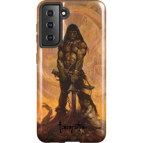 Frazetta Barbarian Galaxy S21 5G Pro Case