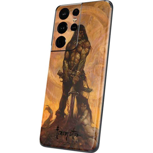 Frazetta Barbarian Galaxy S21 Ultra 5G Skin