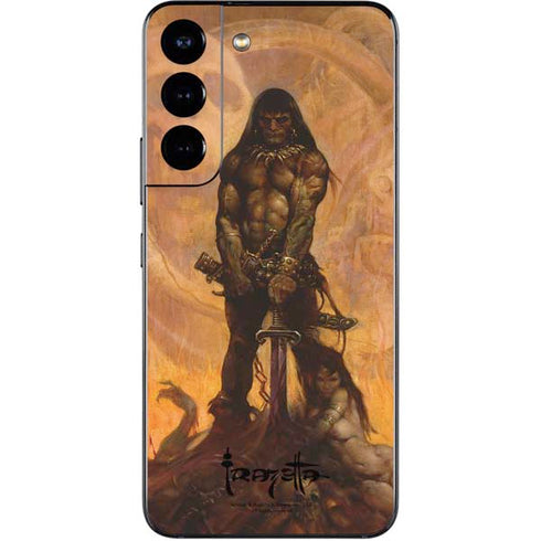 Frazetta Barbarian Galaxy S22 Skin