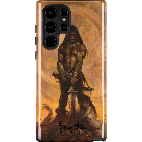 Frazetta Barbarian Galaxy S22 Ultra Pro Case