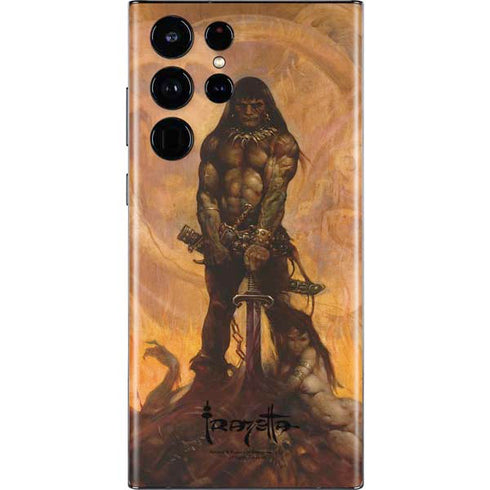 Frazetta Barbarian Galaxy S22 Ultra Skin