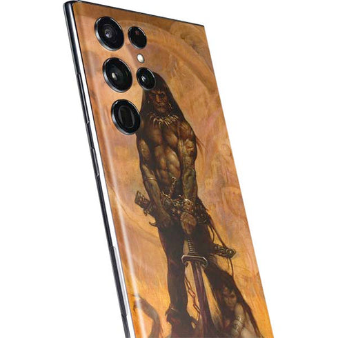 Frazetta Barbarian Galaxy S22 Ultra Skin