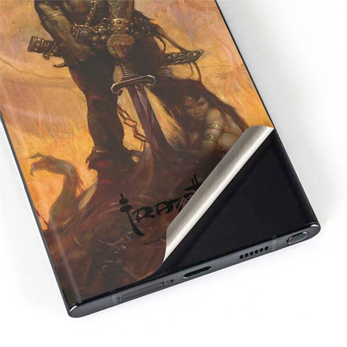 Frazetta Barbarian Galaxy S22 Ultra Skin