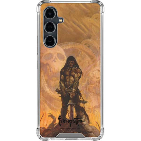 Barbarian by Frazetta Galaxy S23 FE Clear Case