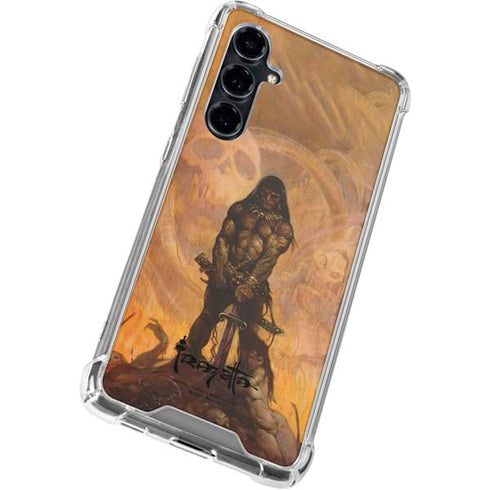Barbarian by Frazetta Galaxy S23 FE Clear Case