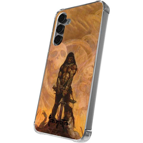 Barbarian by Frazetta Galaxy S24 Plus Clear Case