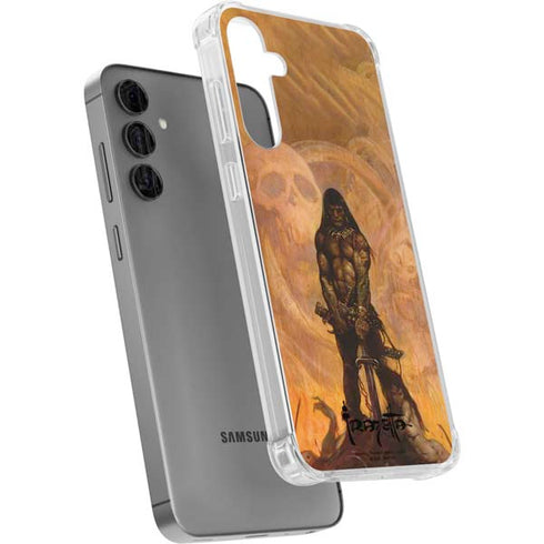 Barbarian by Frazetta Galaxy S24 Plus Clear Case