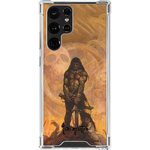 Barbarian by Frazetta Galaxy S24 Ultra Clear Case