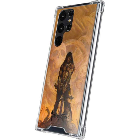 Barbarian by Frazetta Galaxy S24 Ultra Clear Case