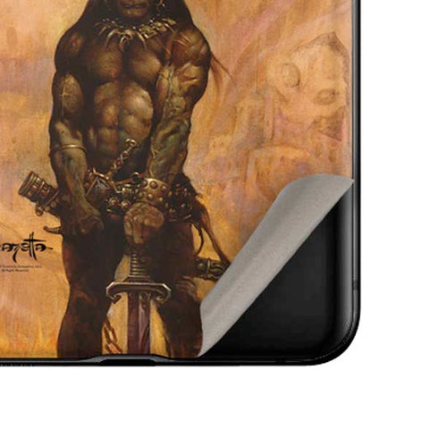 Frazetta Barbarian Galaxy Z Flip Skin