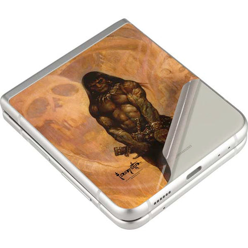 Frazetta Barbarian Galaxy Z Flip3 5G Skin